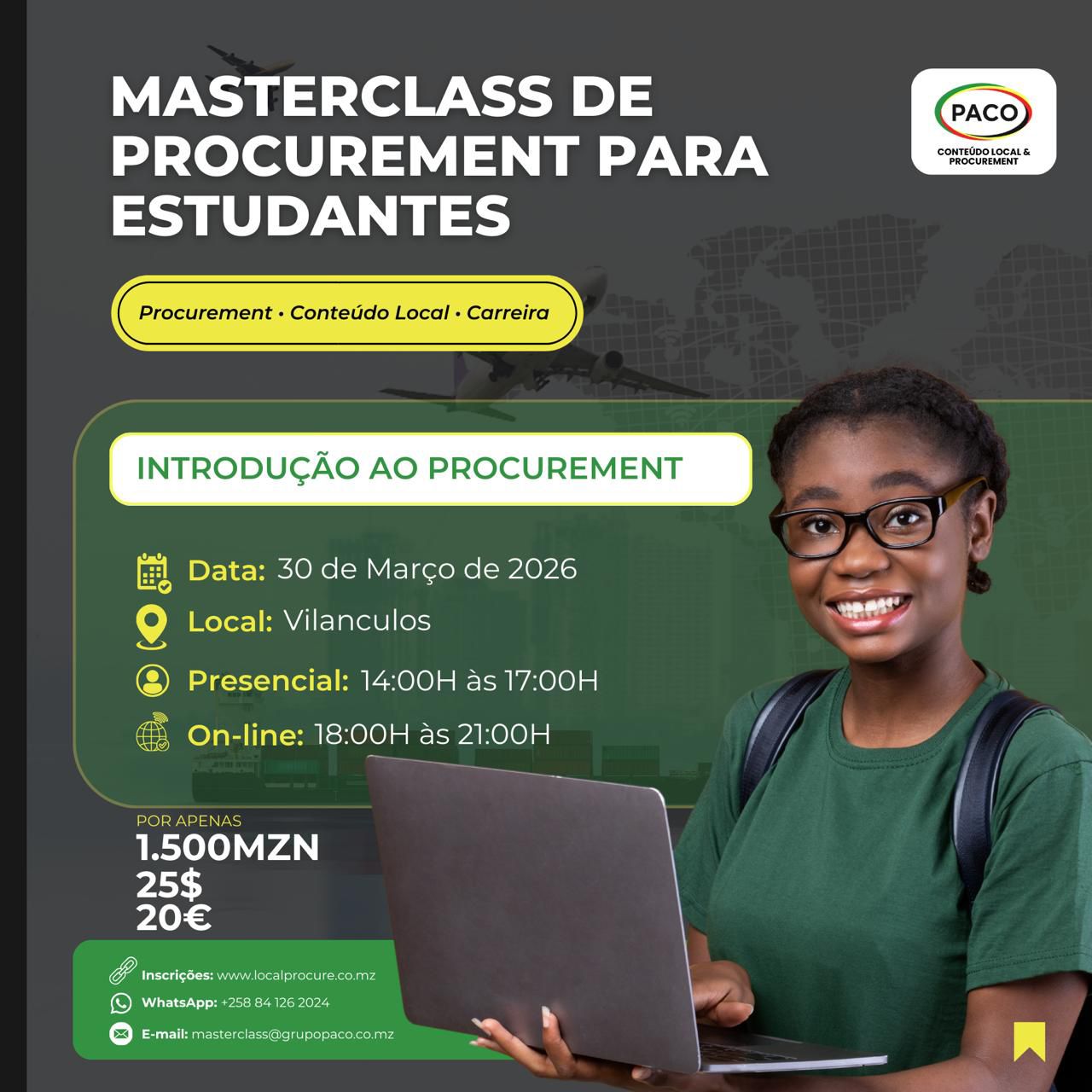 MASTERCLASS DE PROCUREMENT PARA ESTUDANTES